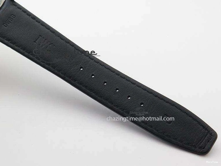 MIROTIME 0412 EasyCare Portuguese Real PR IW500705 ZF 1:1 Best Edition On Blue Leather Strap A52010 V 7310